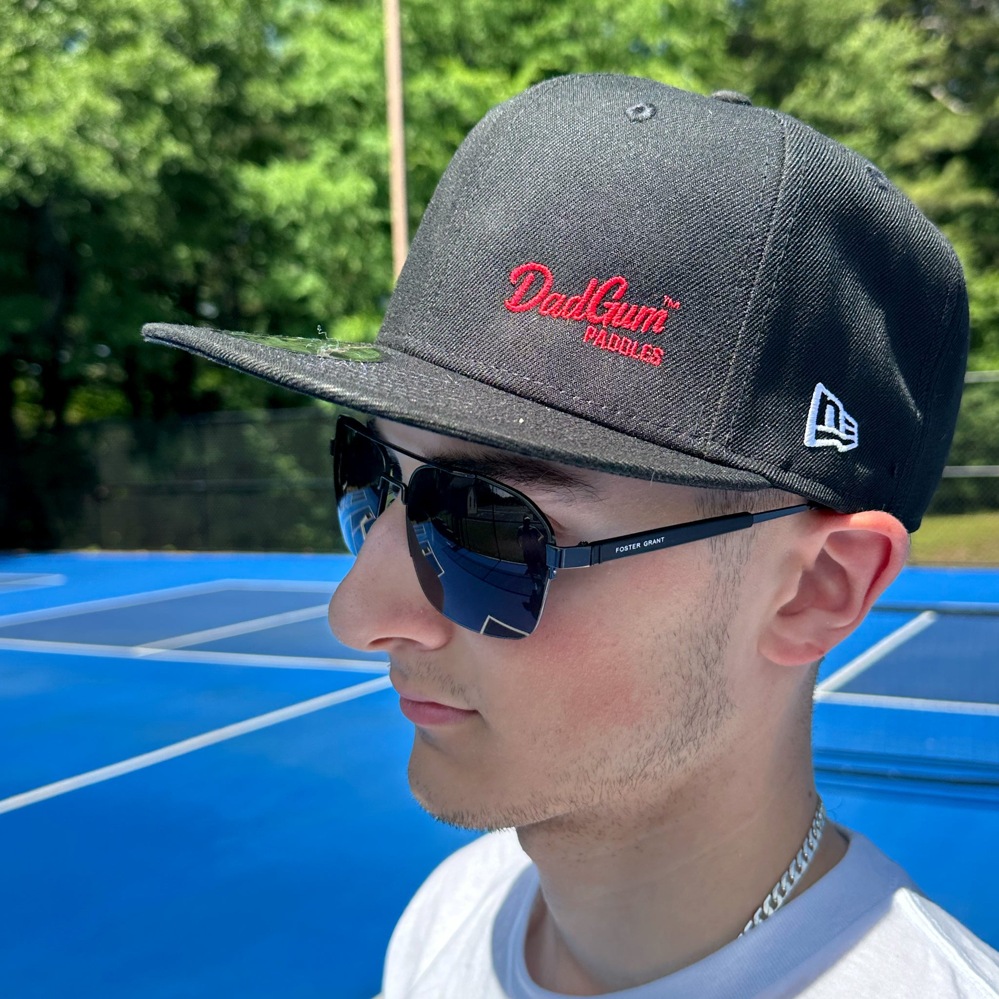 DadGum® Flatbill Hat Offset